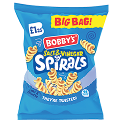 Bobbys Salt Vinegar Spirals 63G
