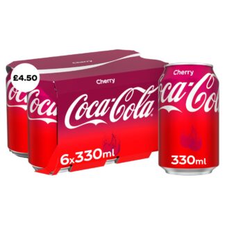 Coke Cherry 6X330ML Pack