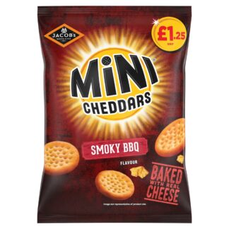 Mini Cheddars Smoky BBQ 90G