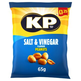 KP Salt Vinegar Peanuts 65G