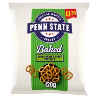 Penn State Sour Cream Pretzels 120G