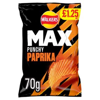 Walkers Max Paprika 50G