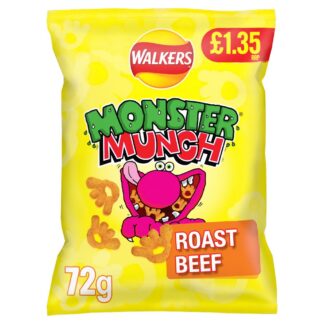 Monster Munch Roast Beef 72G
