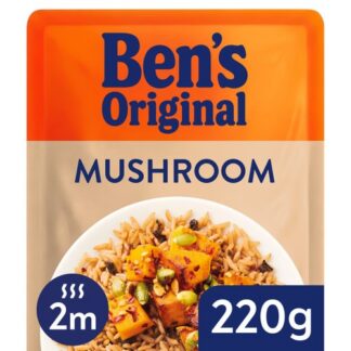 Uncle Bens Mushroom Rice 220G
