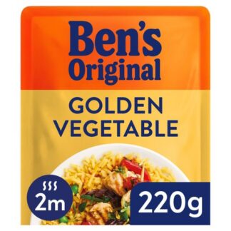 Uncle Bens Golden Vegetable Rice 220G