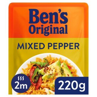 Uncle Bens Mixed Pepper Rice 220G