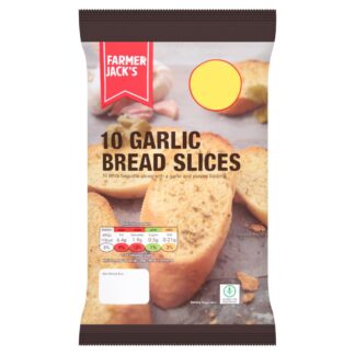 Farmer Jacks 10 Garlic Bread Slices 260G