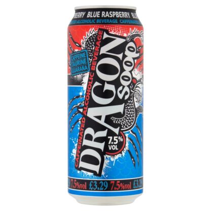 Dragon Soop Blue Raspberry 500ML