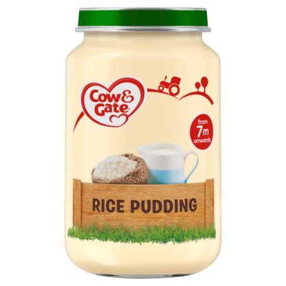 Cow and gate rice pudding 7 months