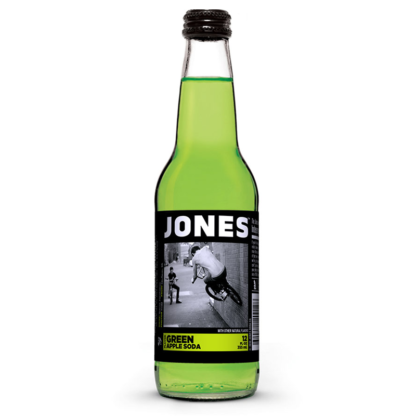 Jones green apple soda 355ml