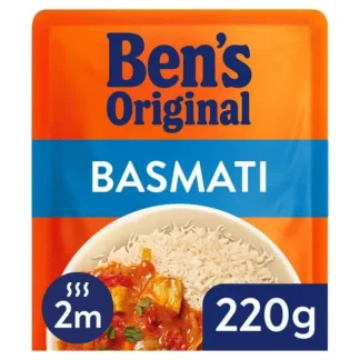 Uncle Bens Basmati Rice 220G