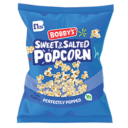 Bobbys Sweet Salted Popcorn 70G