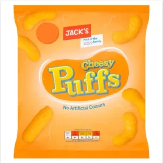 Jacks Cheesy Puffs 60G