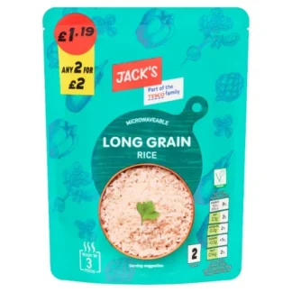 Jacks Long Grain Rice 250G