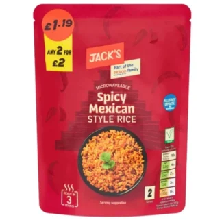 Jacks Spicy Mexican Rice 250G