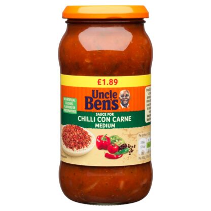 Uncle bens Chilli con carne sauce