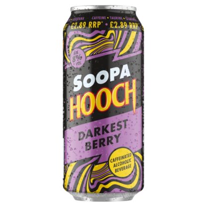 Soopa Hooch Darkest Berry 440ML