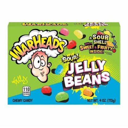 Warhead sour jelly beans 99g