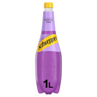 Schweppes Tonic Tropical Soda 1L