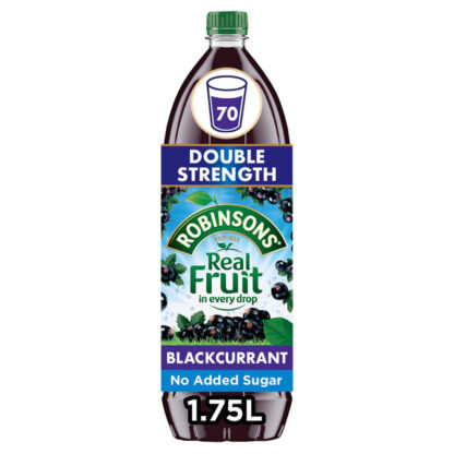 Robinsons Double Strength Blackcurrant Dilute 1.75L