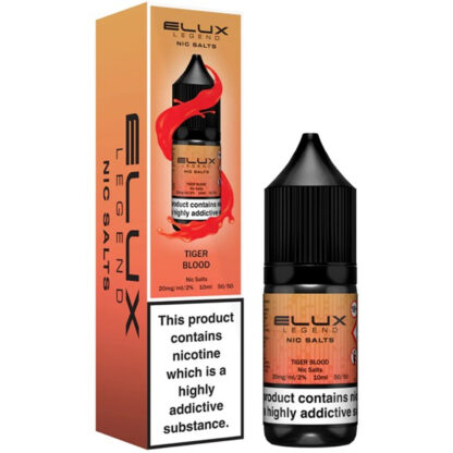 Elux Legend Nic Salt 20MG 10ML Tiger Blood