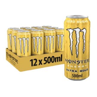 Monster Ultra Gold Zero 12X500ML