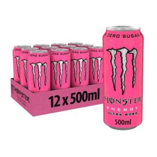 Monster Ultra Rosa Zero 12X500ML