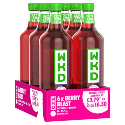 WKD Berry Blast 6 X 700ML Case