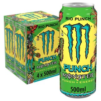 Monster Rio Punch 4X500ML Pack