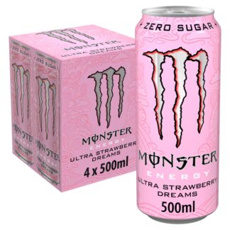 Monster Strawberry Dreams 4X500ML