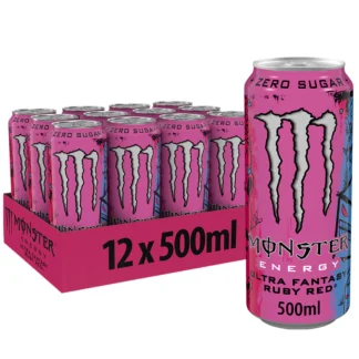 Monster Ultra Fantasy Red 12X500ML Case