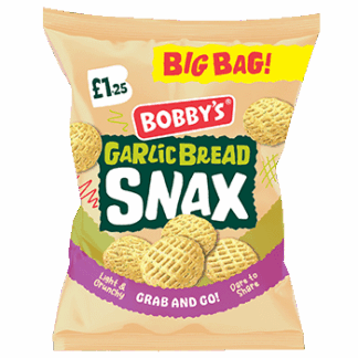 Bobbys Garlic Bread Snax 60G