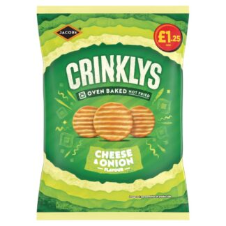 Mini Cheddars Crinklys Cheese Onion 90G
