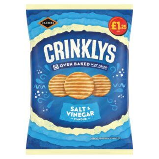 Mini Cheddars Crinklys Salt Vinegar 90G