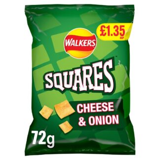 Squares Cheese Onion 72G