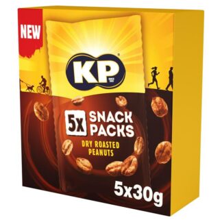 KP Dry Roasted Peanuts 5X30G