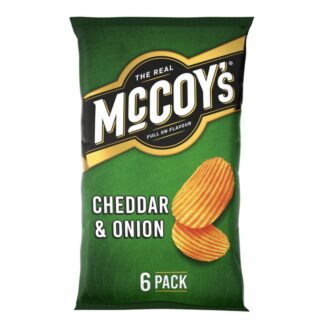 McCoys Cheese Onion 6X25G Pack