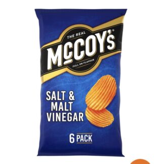 McCoys Salt Vinegar 6X25G