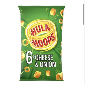 Hula Hoops Cheese Onion 6X24G