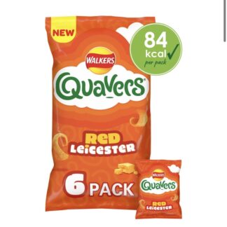 Quavers Red Leicester 6X16G Pack