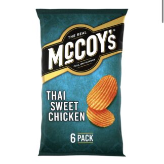 McCoys Thai Sweet Chilli 6X25G Pack