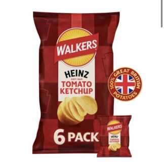 Walkers Tomato Ketchup 6X25G Pack
