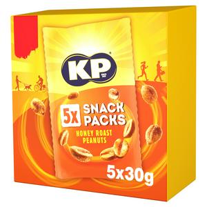 KP Honey Roast Peanuts 5X30G