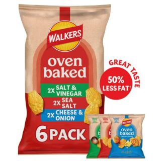 Walkers Baked Variety 6X22G