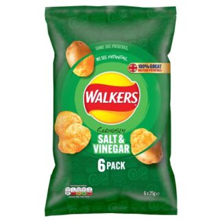 Walkers Salt Vinegar 6X25G