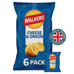 Walkers Cheese Onion 6X25G Pack