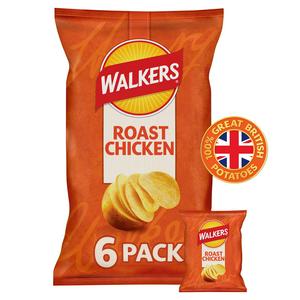 Walkers Chicken 6X25G Pack