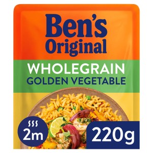 Uncle Bens WholeGrain Golden Vegetable 220G