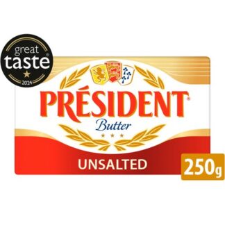 President Butter Unsalted 250G