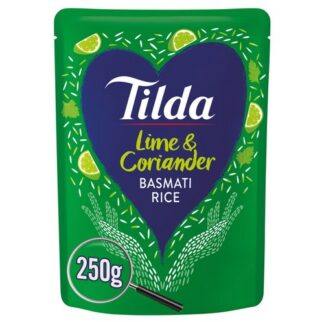 Tilda Coriander Lime Basmati Rice 250G